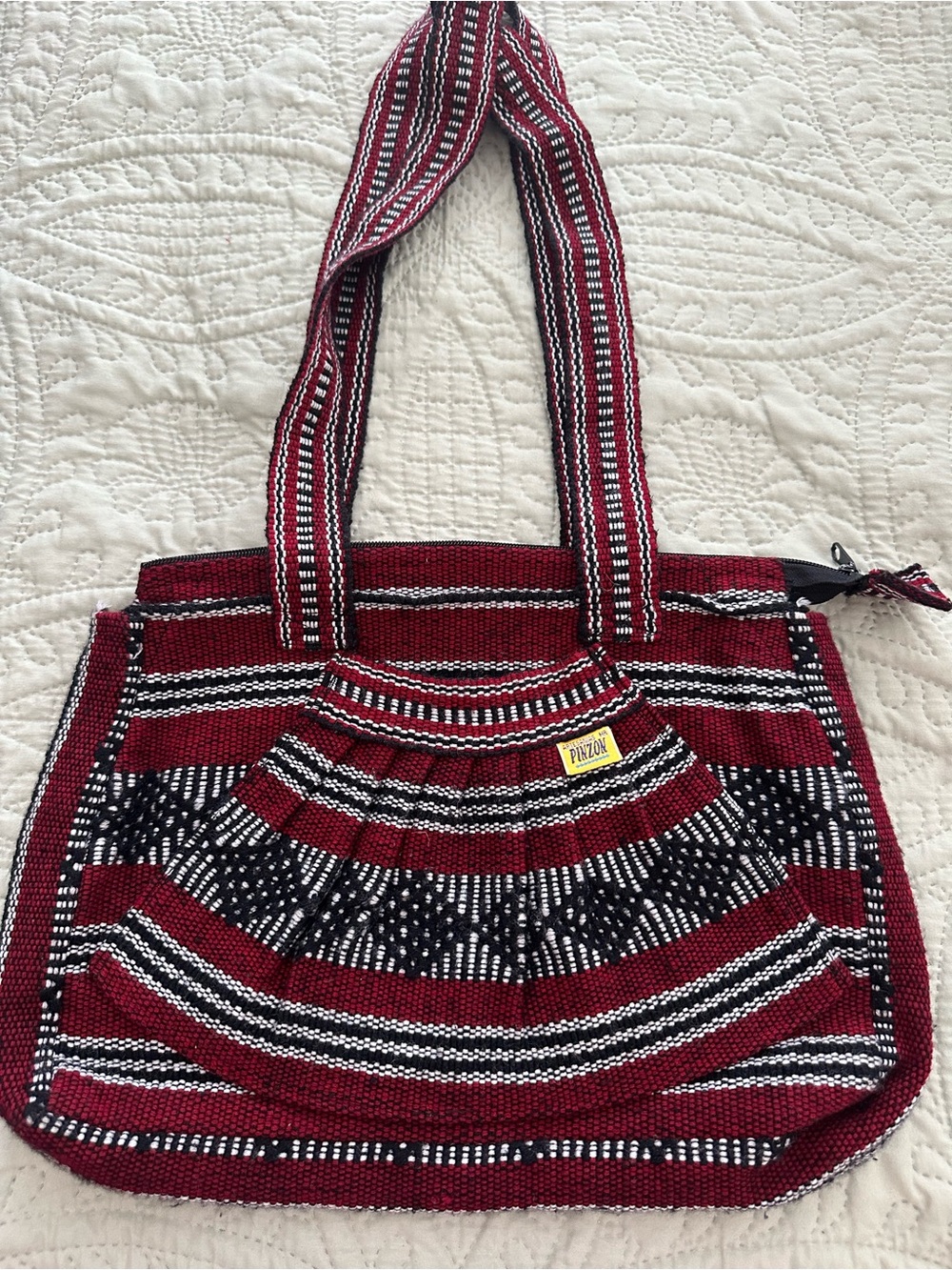 Pinzon Woven Tote Bag Purse New